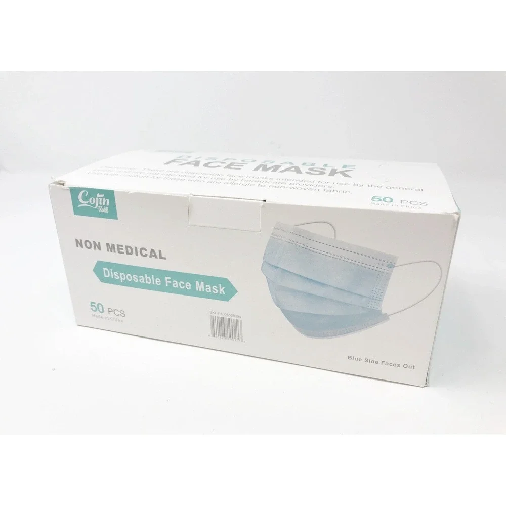 Cojin 50 PCS Non Medical Disposable Face Mask